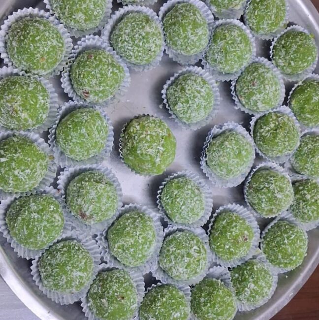 Coconut Pan Laddu